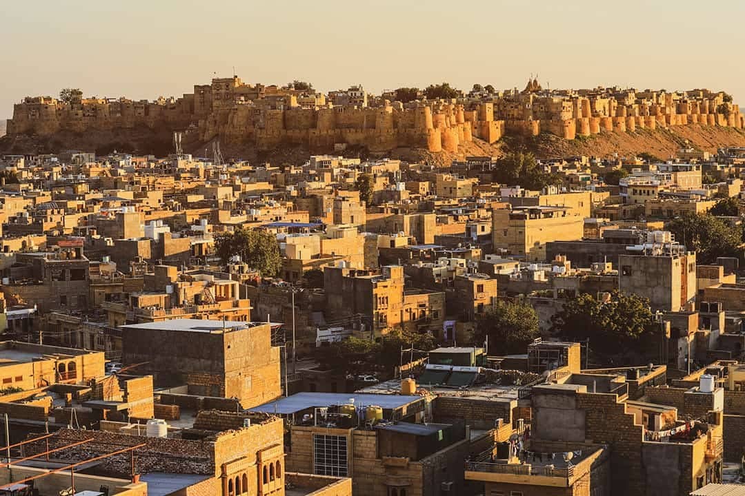 Jaisalmer Fort is one of the largest forts in the world, A UNESCO World Heritage site.